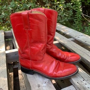 red roper boots